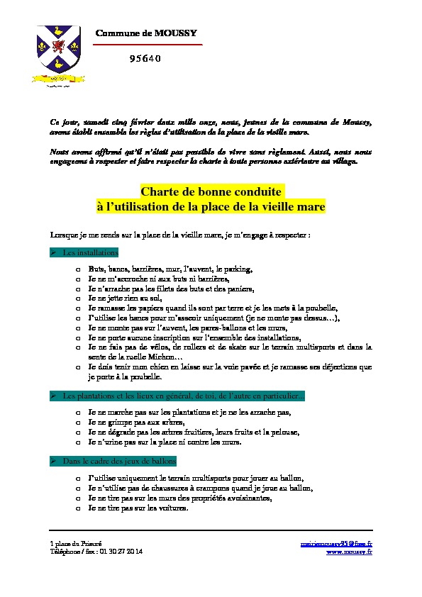 Utilisation de la place de la vieille mare
