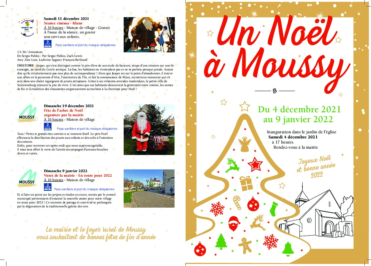 Livret un noël à Moussy 2021
