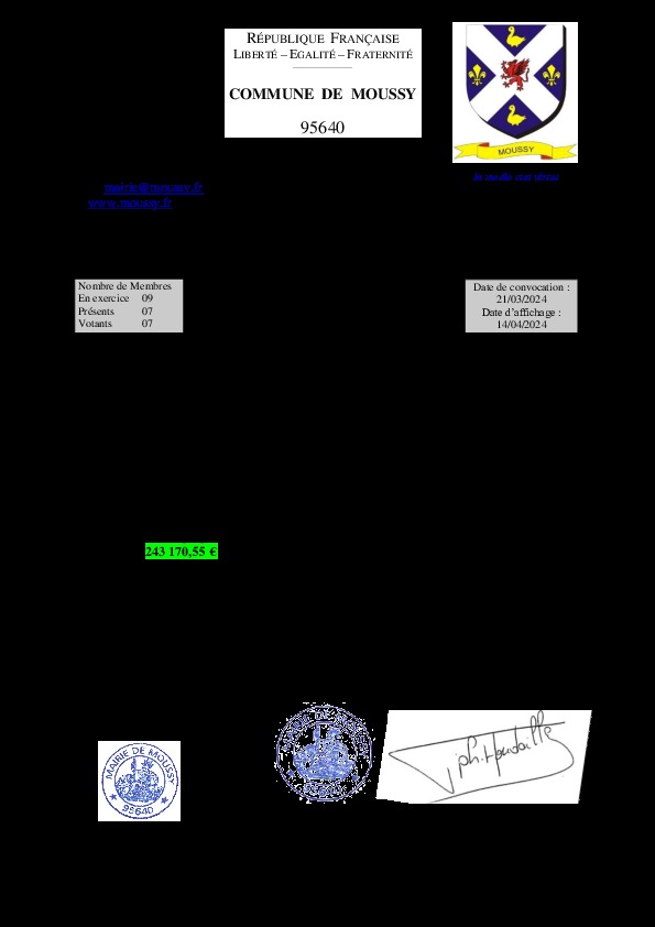 Affectation du résultat