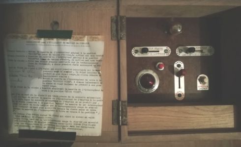Ancienne horloge pilote